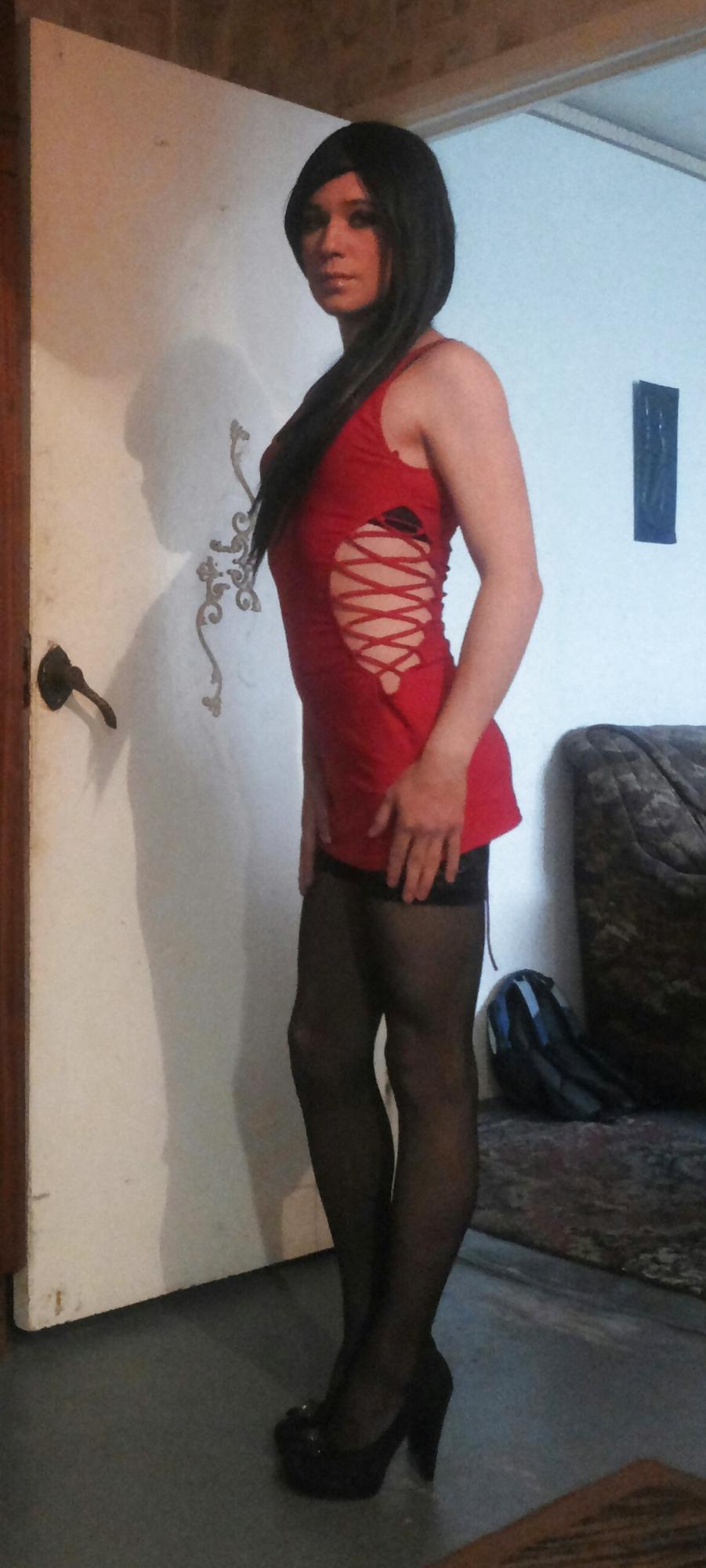 20P Vysl-717 Amateur Crossdresser-Sissy