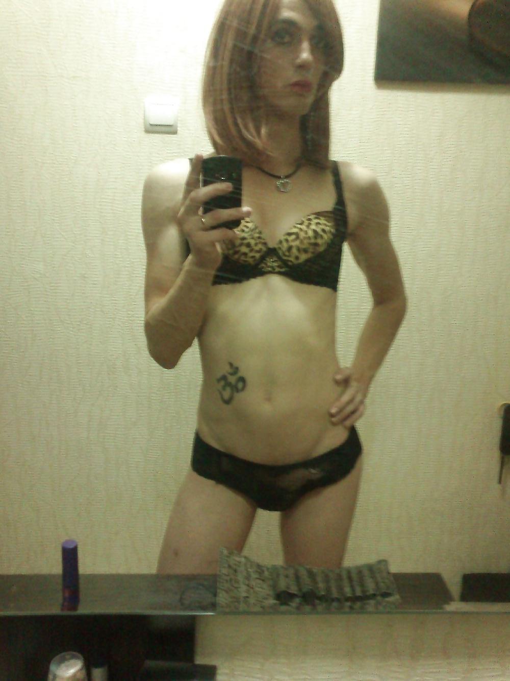 20P Vysl-717 Amateur Crossdresser-Sissy