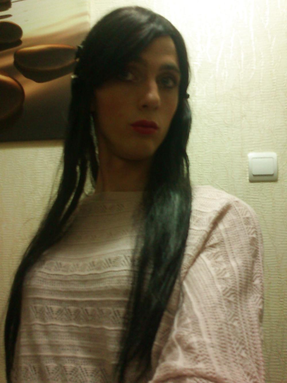 20P Vysl-717 Amateur Crossdresser-Sissy