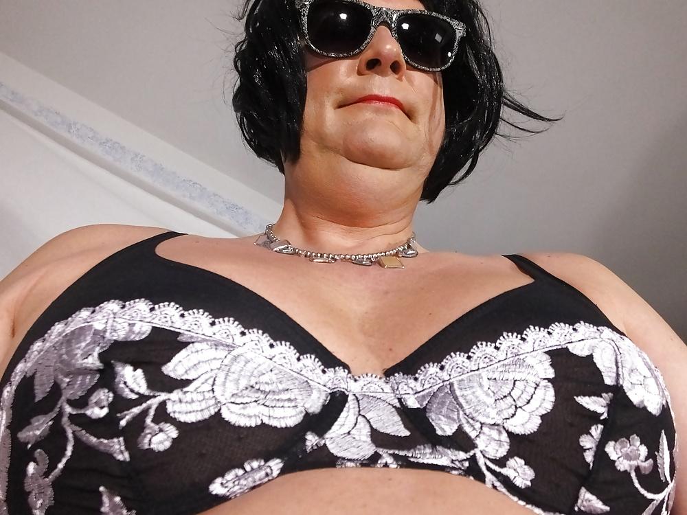 20P Shemale And Crossdresser Black Panty 2