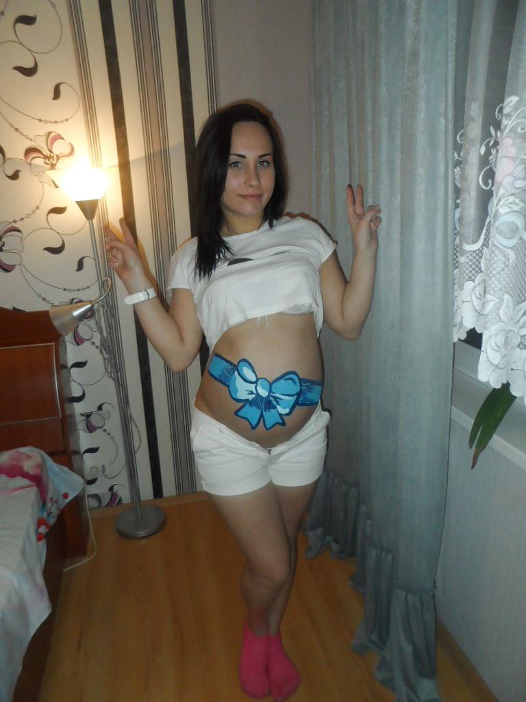 10P Dick gefickte Eva. Pregnant fucked Eva for comment