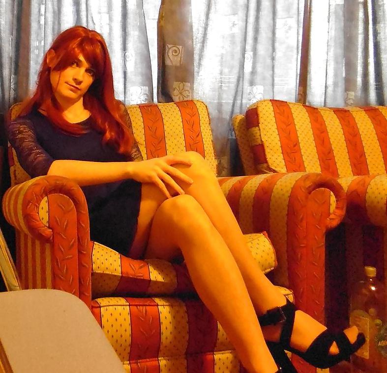 20P Vysl-733 Amateur Crossdresser-Sissy 