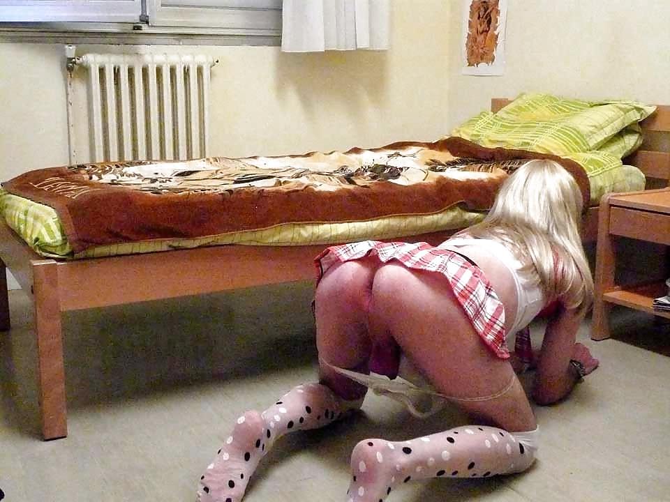 20P Vysl-734 Amateur Crossdresser-Sissy