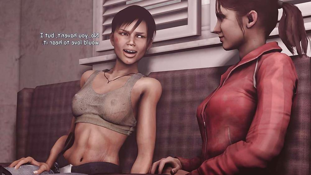 25P Liara T'soni, Zoey and Adriana Futanary story (Part 1)