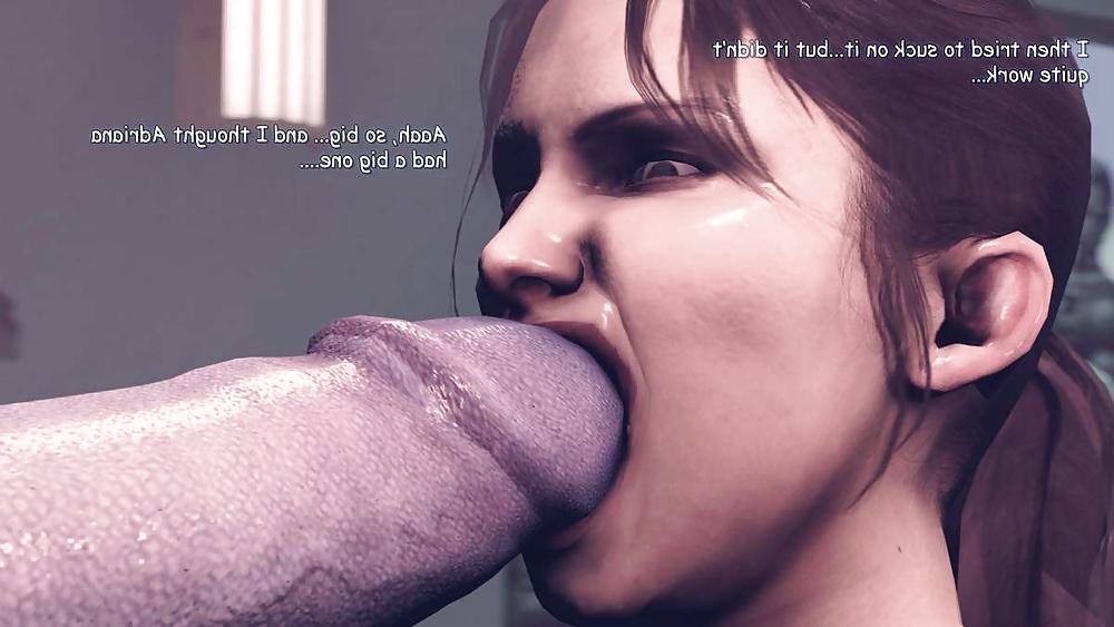 25P Liara T'soni, Zoey and Adriana Futanary story (Part 1)