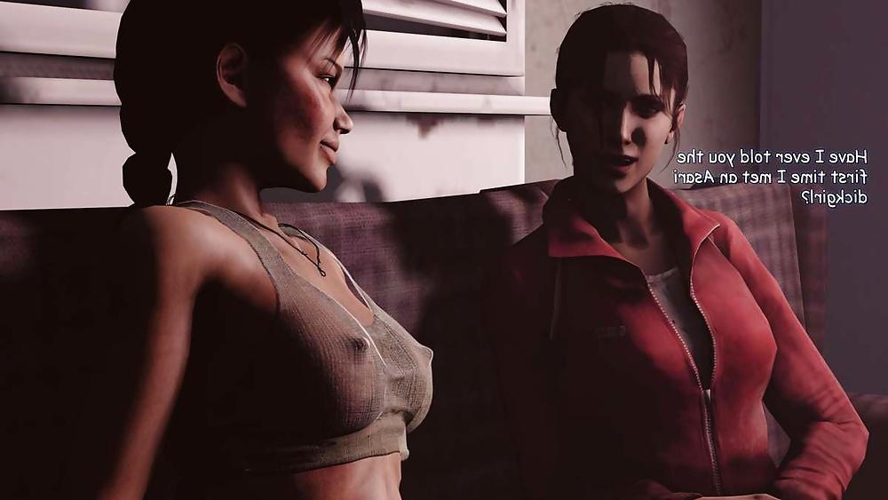 25P Liara T'soni, Zoey and Adriana Futanary story (Part 1)