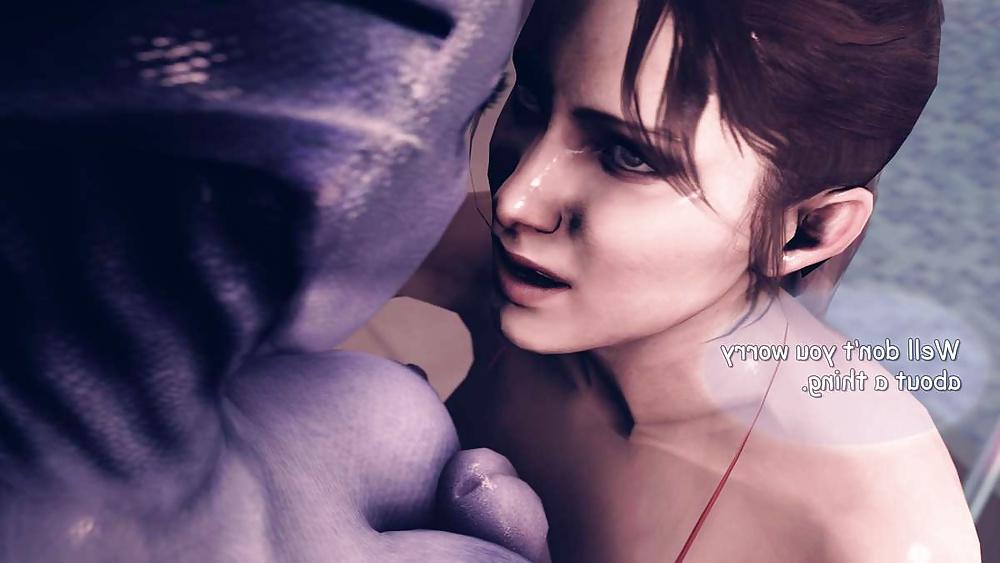 25P Liara T'soni, Zoey and Adriana Futanary story (Part 1)