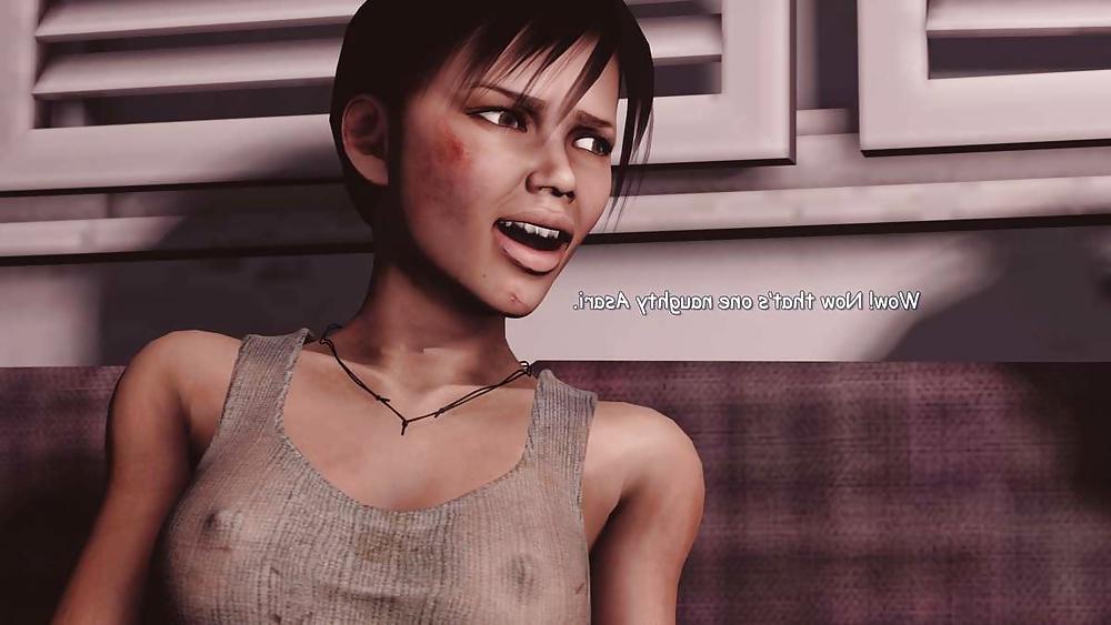 25P Liara T'soni, Zoey and Adriana Futanary story (Part 1)