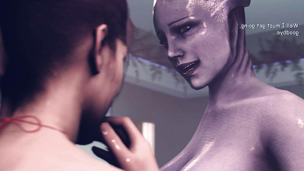 25P Liara T'soni, Zoey and Adriana Futanary story (Part 1)