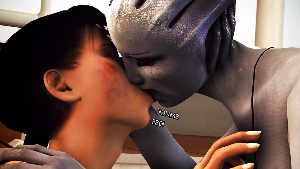 25P Liara T'soni, Zoey and Adriana Futanary story (Part 2)