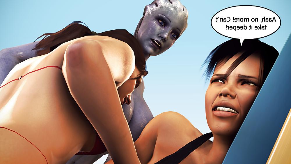25P Liara T'soni, Zoey and Adriana Futanary story (Part 3)