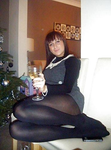 20P Amateurs in black stockings