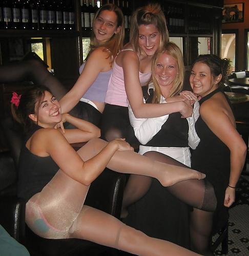 20P Amateurs in black stockings