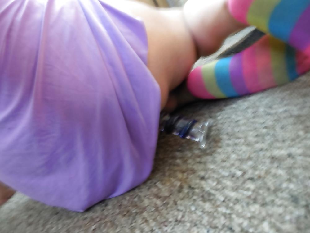 25P Crossdressing (Pierced Cock, and Ass Toy)