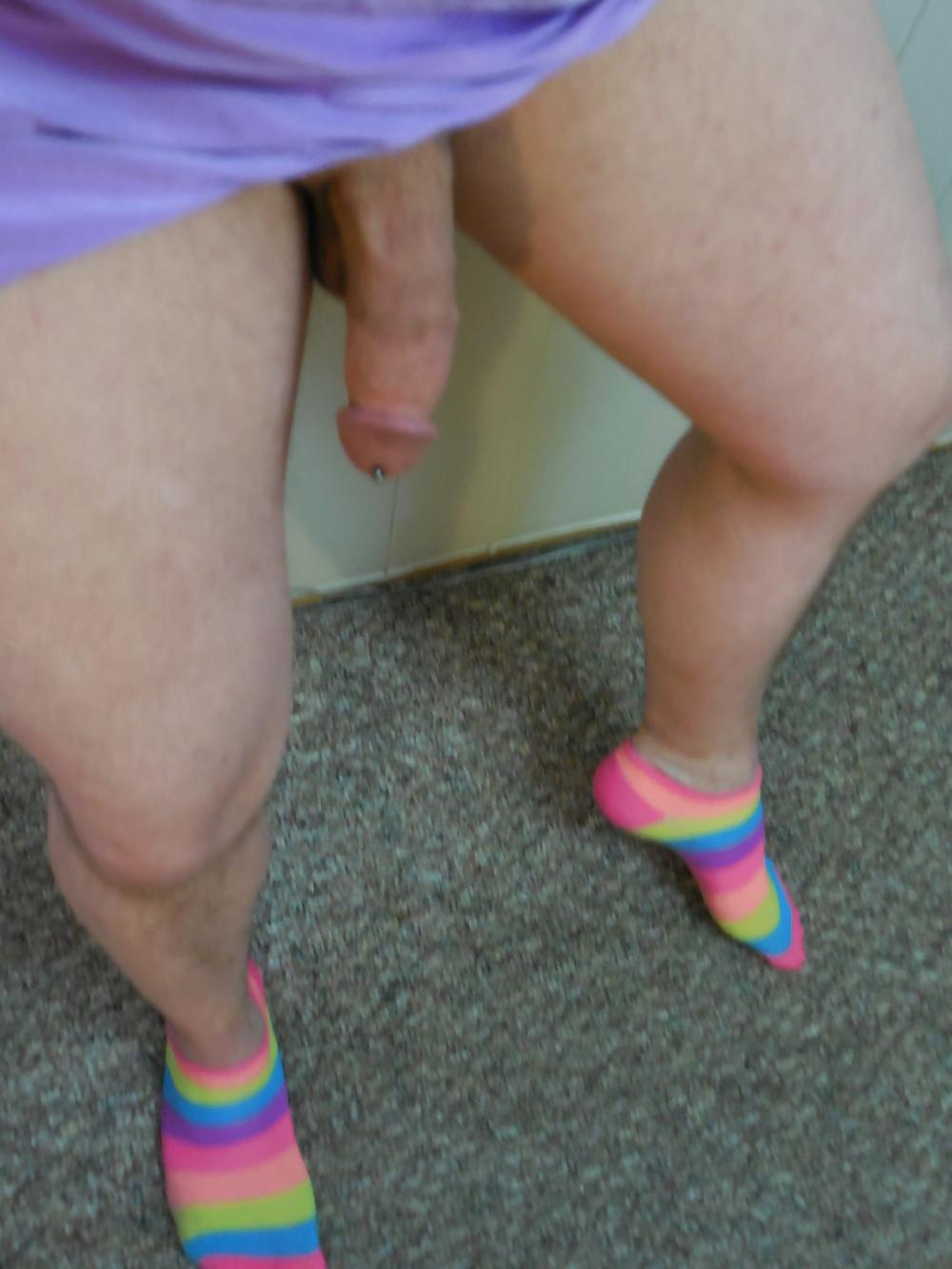 25P Crossdressing (Pierced Cock, and Ass Toy)