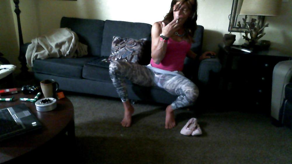 25P Smoking sissy slut crossdresser Lisa Love