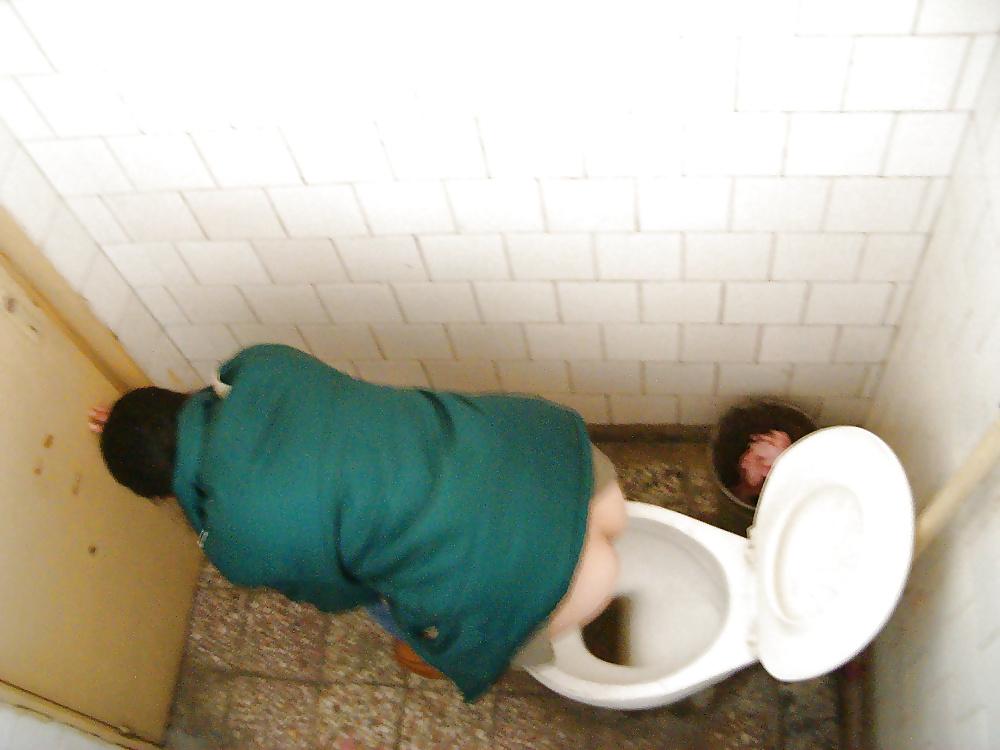 8P Spy toilet big asses