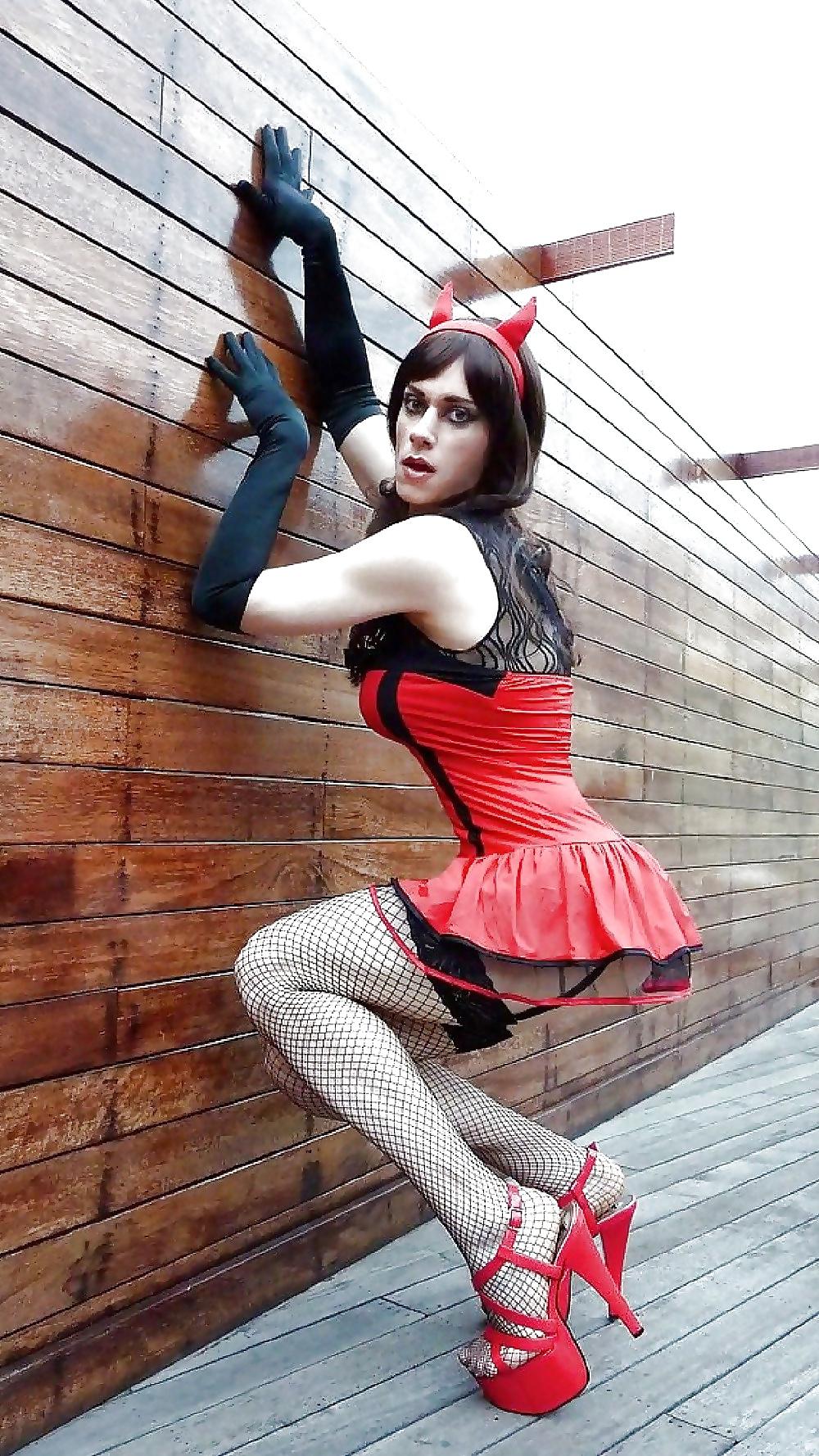 20P Vysl-754 Amateur Crossdresser-Sissy 