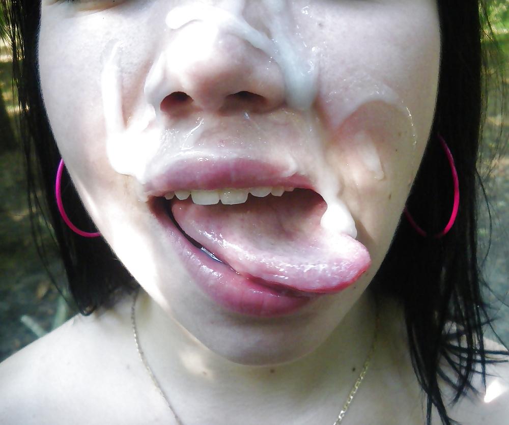 14P Cum in mouth, Facials