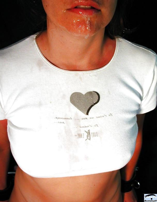 25P Cum On Clothes