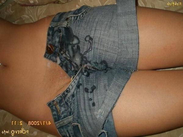 25P Cum On Clothes
