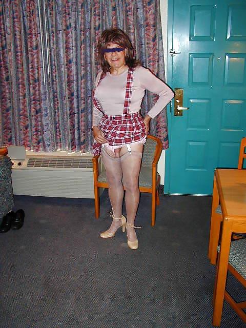 10P Sally's CD outfits and secret big clit