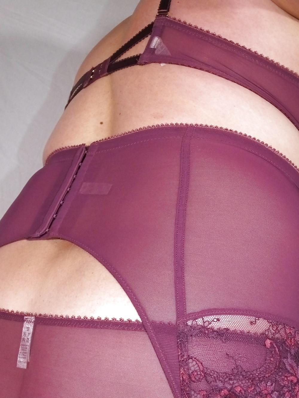 25P Shemale And Vintage Crossdresser Flower Panty