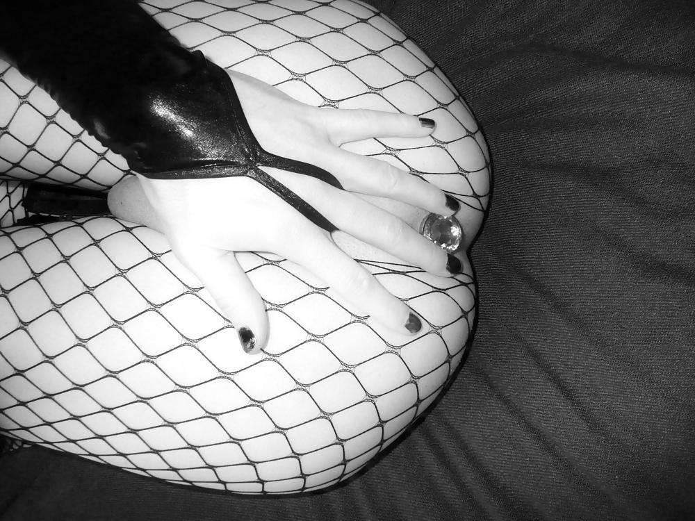 19P Mimi crossdresser rosebud & dildo