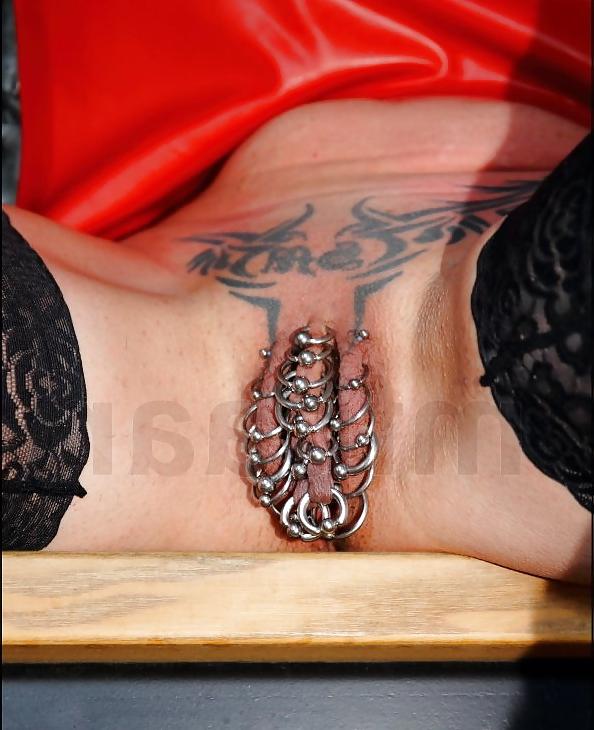 24P Pierced pussy