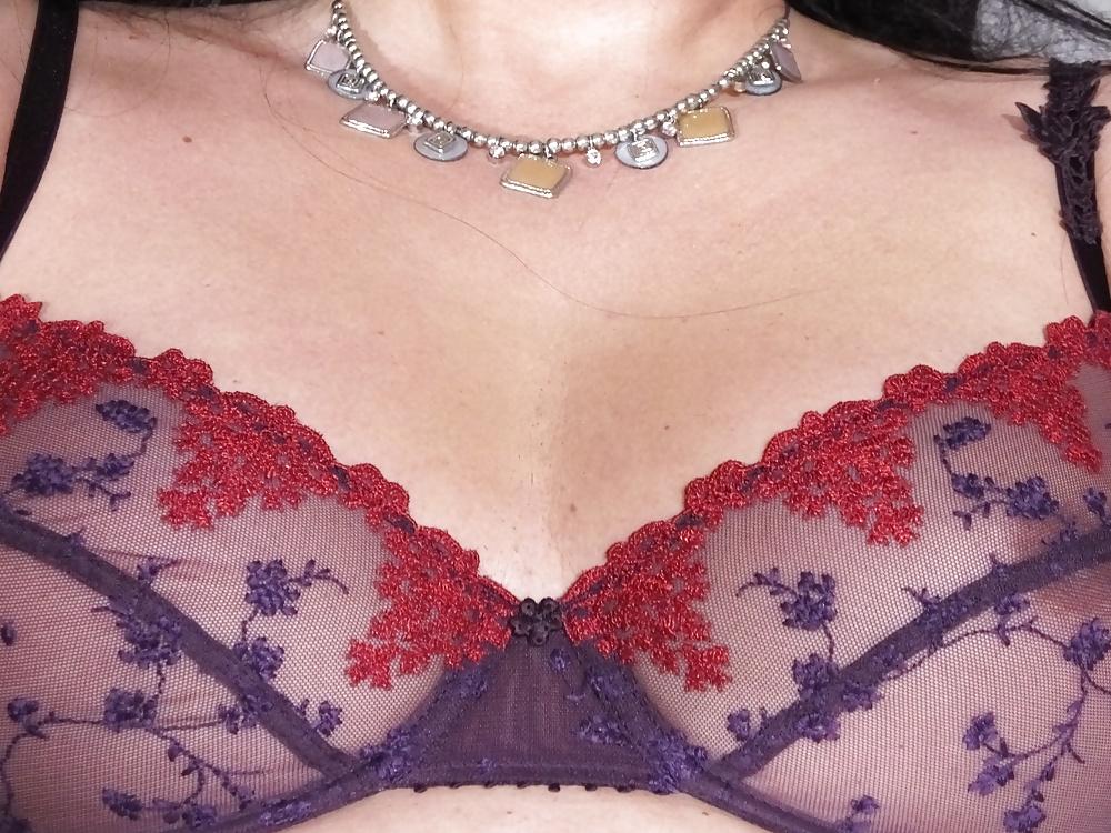 23P Shemale And Vintage Crossdresser Violet Panty