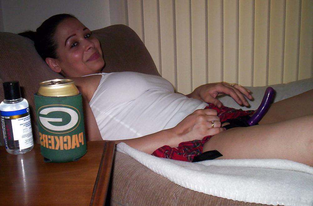 25P Wife Strapon fucks me and Blowjob by Dickface0
