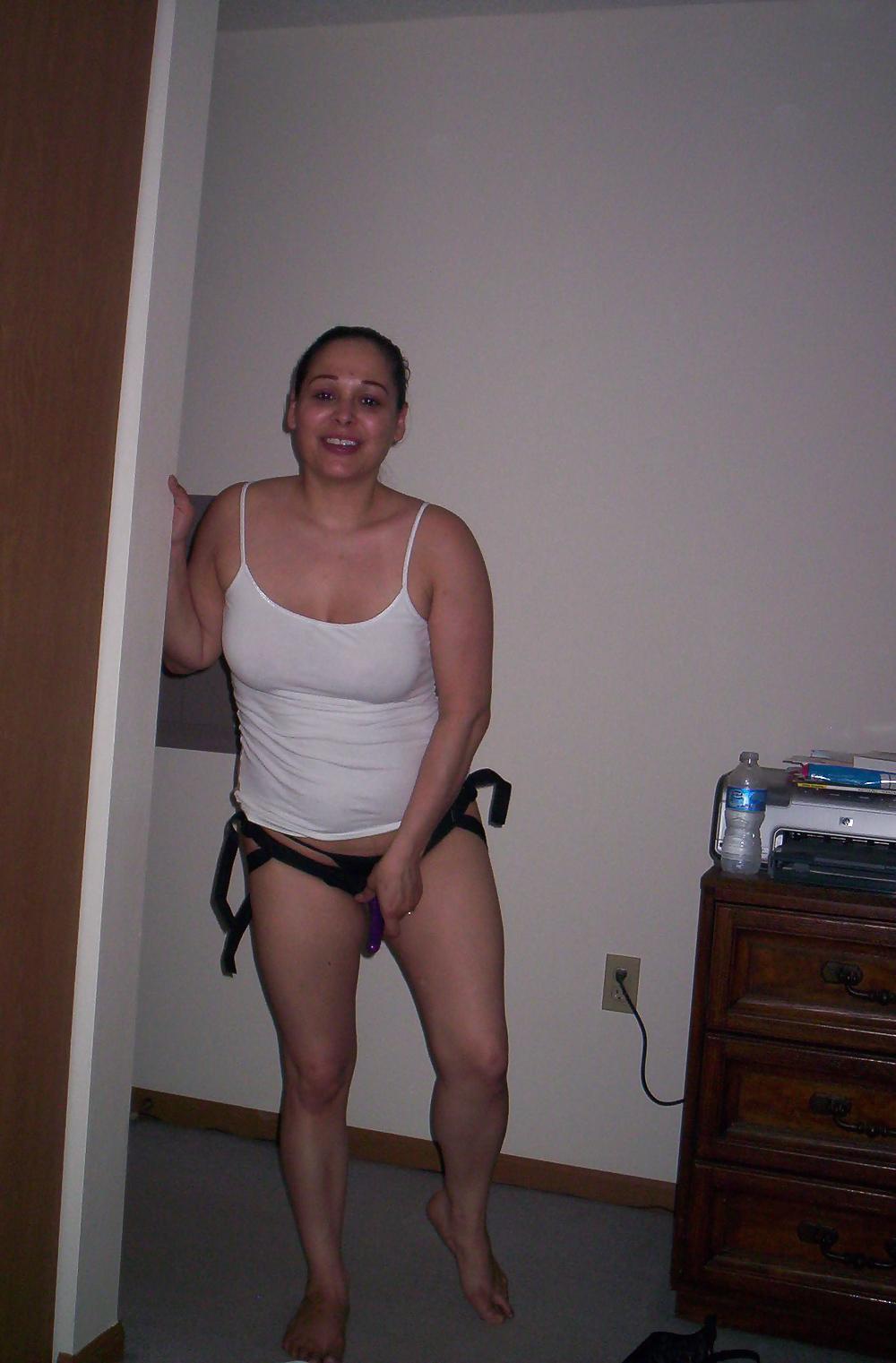 25P Wife Strapon fucks me and Blowjob by Dickface0