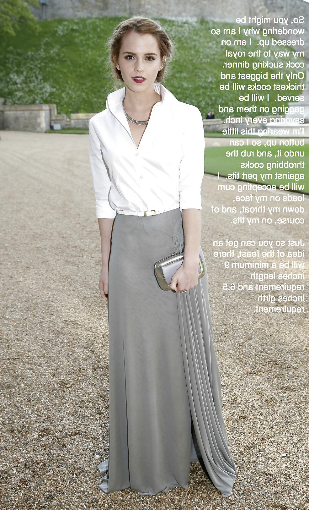 13P Emma Watson Captions