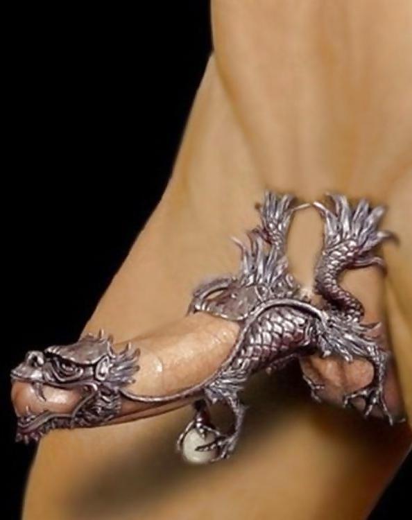 25P Cockringe und piercings