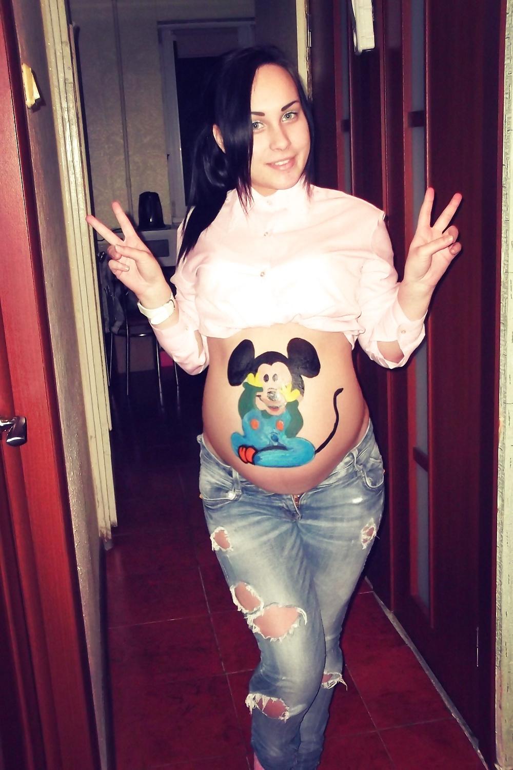 7P More oft pregnant fucked Eva. 