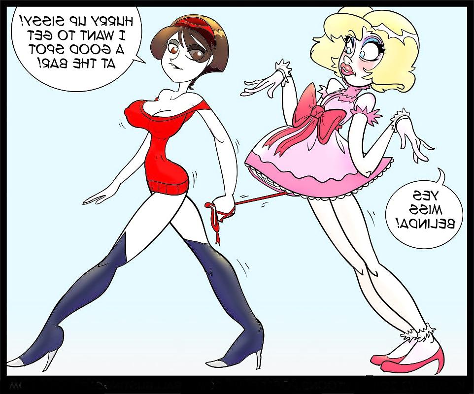 9P Sissy cartoons ball in play
