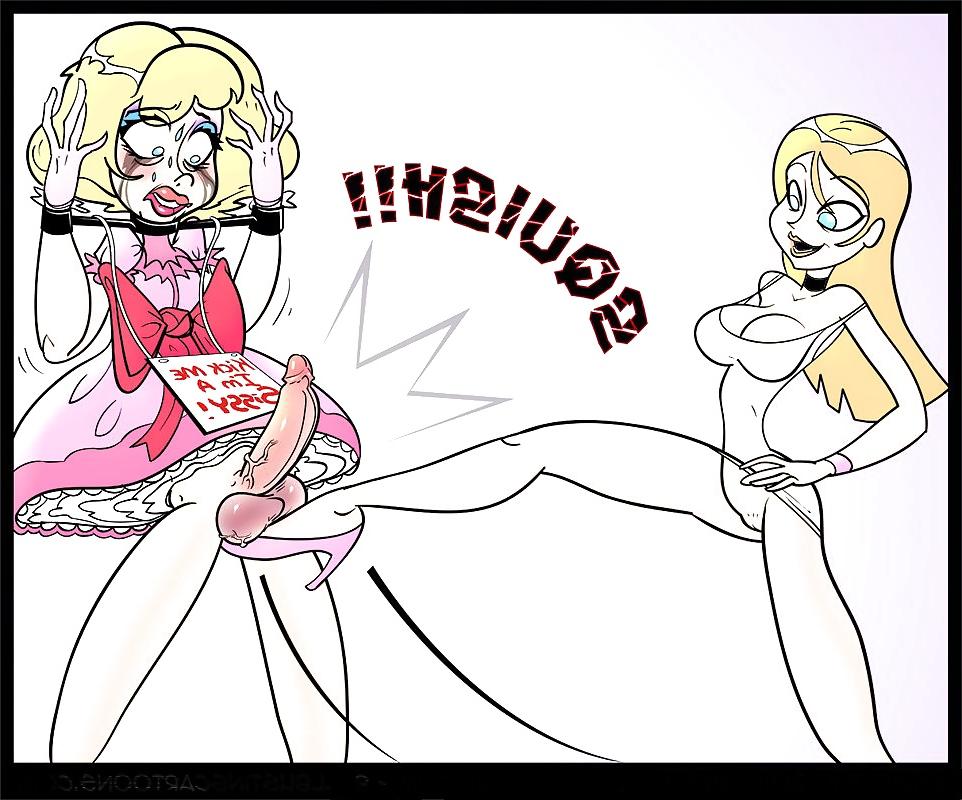 9P Sissy cartoons ball in play