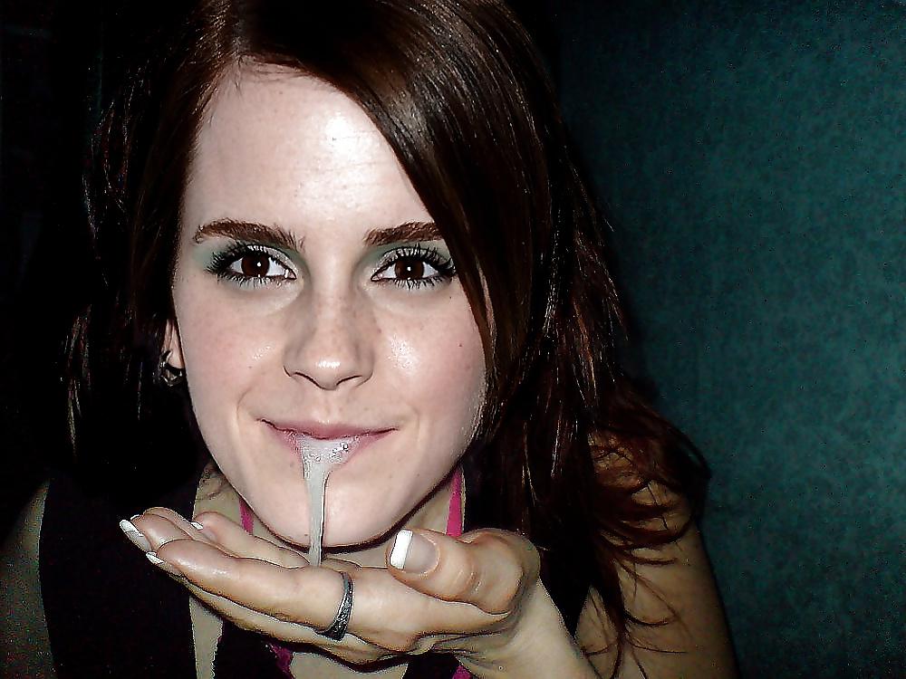 8P Emma watson loves cum