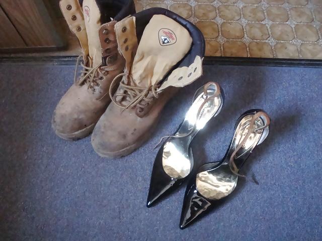 20P Boots are for boys - HEELS are for GIRLS!
