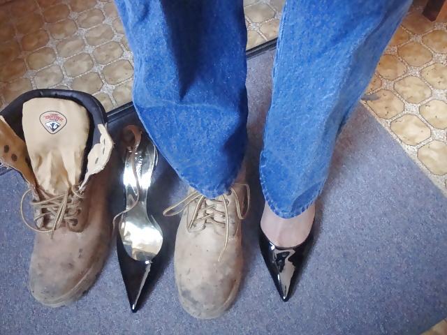 20P Boots are for boys - HEELS are for GIRLS!