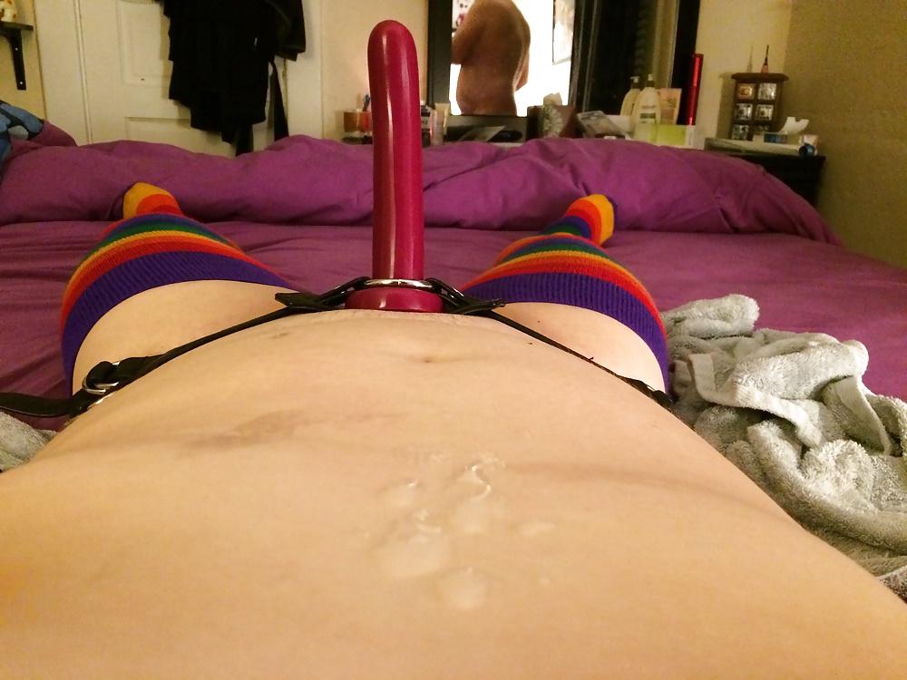 15P I got a strap-on!
