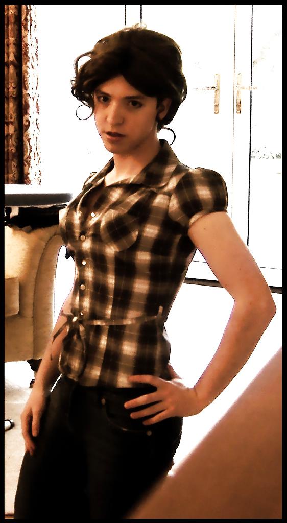 20P Vysl-827 Amateur Crossdresser-Sissy
