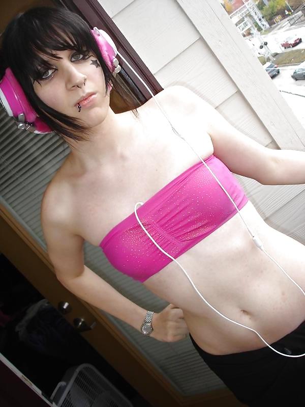 20P Vysl-886 Amateur Crossdresser-Sissy