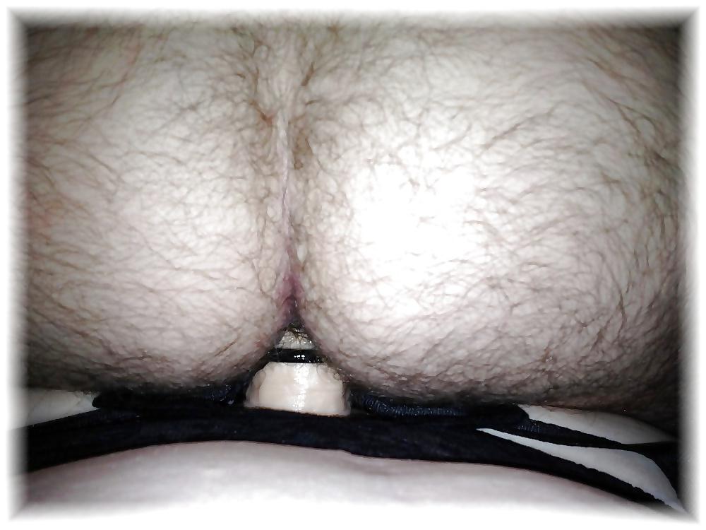 10P Mature wife fucks hubby with a strapon