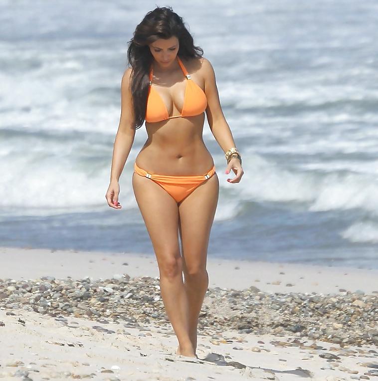 25P Kim Kardishian - Sexy Big Butt - Round Ass - Booty Bikini