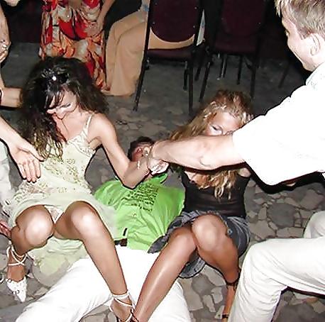 25P White panties 36:Stop looking up my skirt!