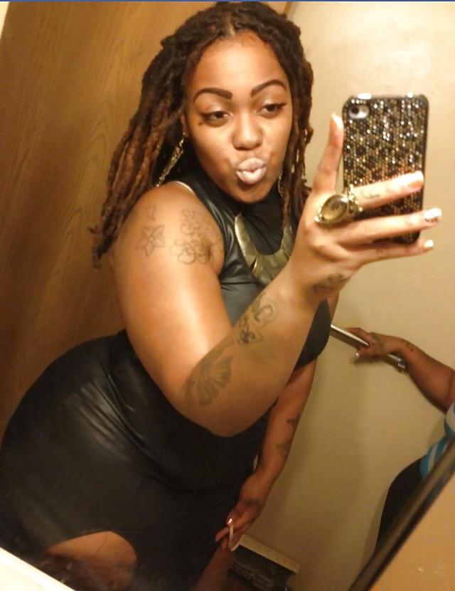 22P Big booty leather skirts