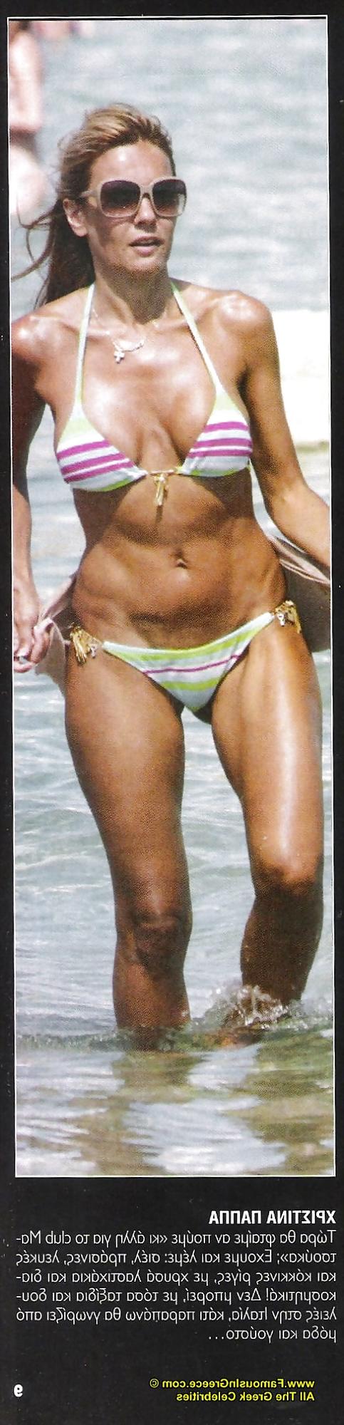25P Greek celebrities xristina papa