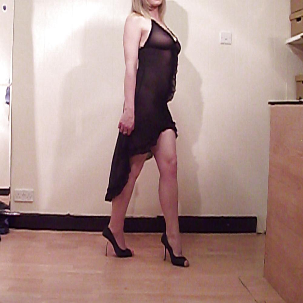 8P Amateur modeling for local lingerie store