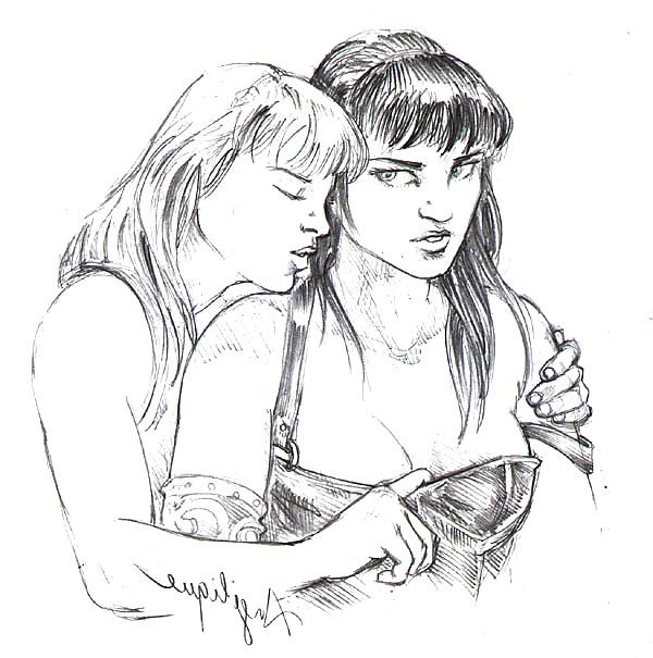 25P Xena  - Fakes and Hentai